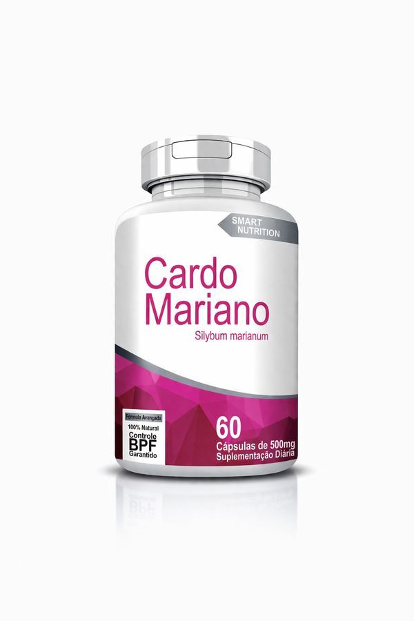 Cardo Mariano Smart Nutrition – 60 Cápsulas de 500mg